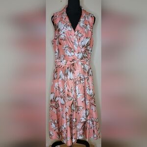 Jessica Howard sleeveless fit and flare midi dress